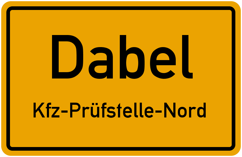 Dabel.Kfz Prufstelle Nord